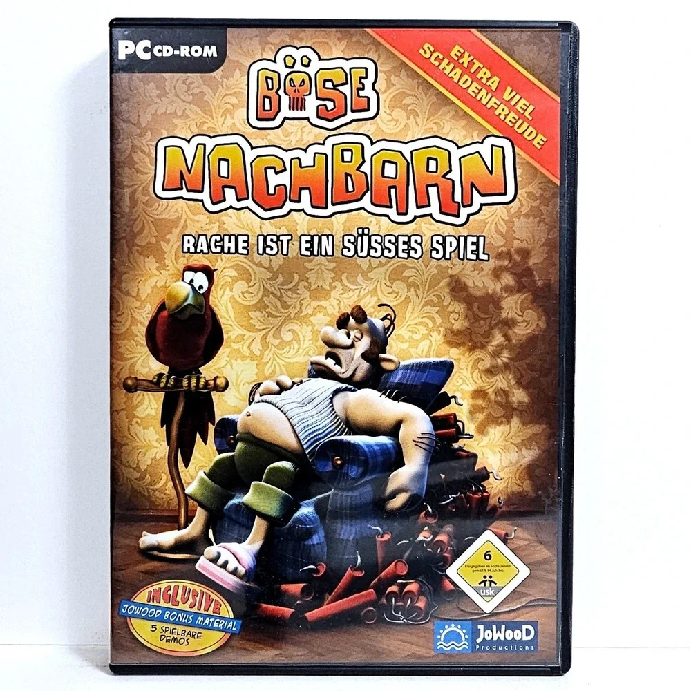 Böse Nachbarn JoWooD PC Video Game German Import CD-ROM 9006113093053